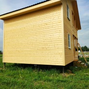 Фото готовых работ - Каркасный дом 6х8 м. (Проект К-154)