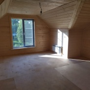 Фото готовых работ - Каркасный дом 8х9 м.