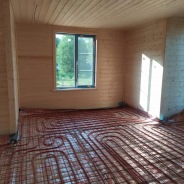 Фото готовых работ - Каркасный дом 8х9 м.