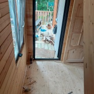 Фото готовых работ - Дом из проф. бруса камерной сушки 6х8 м (Проект Д-154)