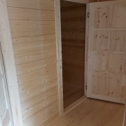 Фото готовых работ - Дом из проф. бруса камерной сушки 6х8 м (Проект Д-154)