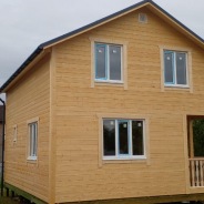 Фото готовых работ - Каркасный дом 6х8 м (Проект К-154)