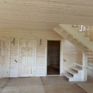 Фото готовых работ - Каркасный дом 8,5х11,5 м (Проект К-162)