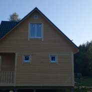 Фото готовых работ - Каркасный дом 6х8 м. (Проект К-153)