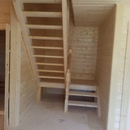 Фото готовых работ - Каркасный дом 6х8м. (Проект К-152)