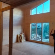 Фото готовых работ - Каркасный дом 11,5х10 м