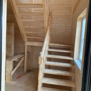 Фото готовых работ - Каркасный дом 6х8 м (Проект К-154)