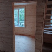 Фото готовых работ - Каркасный дом 9х8,5 м.