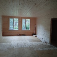 Фото готовых работ - Каркасный дом 9х8,5 м.