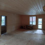 Фото готовых работ - Каркасный дом 9х8,5 м.