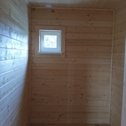 Фото готовых работ - каркасный дом 8х9 м.