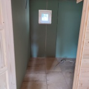 Фото готовых работ - Каркасный дом 9х9 м. (Проект К-123)