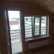 Фото готовых работ - Каркасный дом 8,5х11,5 м (Проект К-162)