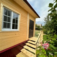 Фото готовых работ - Каркасный дом 6х8 (Проект К-177)