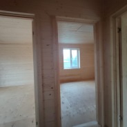 Фото готовых работ - Каркасный дом 7,5 х 7,5 м (Проект К-186)