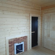 Фото готовых работ - Баня из профилированного бруса камерной сушки 12х5 м.