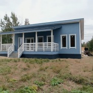 Фото готовых работ - Каркасный дом 7х11 м. (Проект К-183)