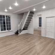 Фото готовых работ - Каркасный дом 6х8 м + терраса 3х4 м