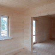 Фото готовых работ - Каркасный дом 7х8 м + терраса 2,5х8 м.