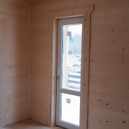 Фото готовых работ - Каркасный дом 7х8 м + терраса 2,5х8 м.