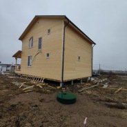 Фото готовых работ - Каркасный дом 11,5 х 8,5 м