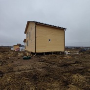 Фото готовых работ - Каркасный дом 11,5 х 8,5 м