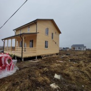 Фото готовых работ - Каркасный дом 11,5 х 8,5 м