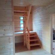 Фото готовых работ - Каркасный дом 7х8,5 м.