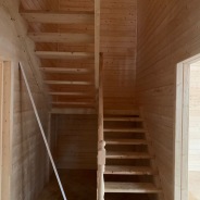 Фото готовых работ - Каркасный дом 9х8 м. + терраса 3х8 м