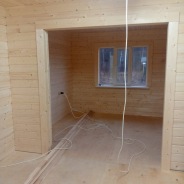Фото готовых работ - Каркасный дом 7х8 м. + терраса 2,5х8 м.