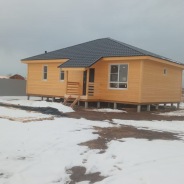 Фото готовых работ - Каркасный дом 12х7,5 м.
