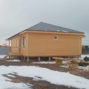 Фото готовых работ - Каркасный дом 12х7,5 м.