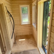 Фото готовых работ - Каркасная баня 6х8 м.