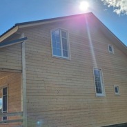 Фото готовых работ - Каркасный дом 11,5х8,5 м (Проект К-162)