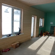 Фото готовых работ - Каркасный дом 12х9 м.