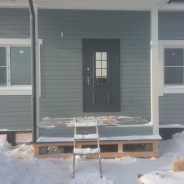 Фото готовых работ - Каркасный дом 12х9 м.