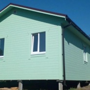 Фото готовых работ - Каркасный дом 6х8 м. (Проект К-109)