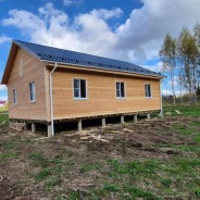 Фото готовых работ - Каркасный дом 9,5х11 м.