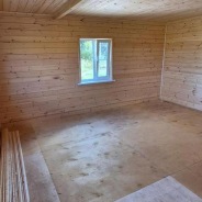 Фото готовых работ - Каркасный дом 9,5х11 м.