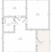 Фото готовых работ - Дом из профилированного бруса 6х7 м.