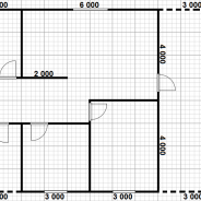 Фото готовых работ - Каркасный дом 8х11 м.