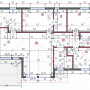 Фото готовых работ - Каркасный дом 14,5х10,5 м.