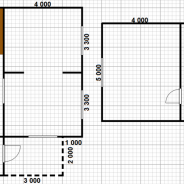 Фото готовых работ - Каркасный дом 8,6х10 м., с мансардой 