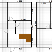 Фото готовых работ - Каркасный дом 8,5х8,5 м., с мансардой