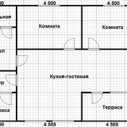 Фото готовых работ - Каркасный дом 11,5х8 м