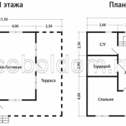 Фото готовых работ - Каркасный дом 11,5х8,5 м (К-162)