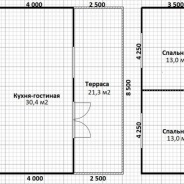 Фото готовых работ - Каркасный дом 12х8,5 м