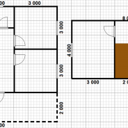 Фото готовых работ - Каркасный дом 6×8 м. с мансардой