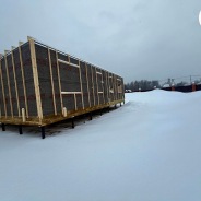 Фото готовых работ - Каркасный дом 10х12 м. (Проект К-191)