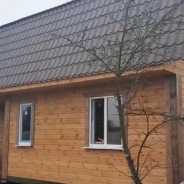 Фото готовых работ - Дом из проф. бруса камерной сушки 6х9 м.